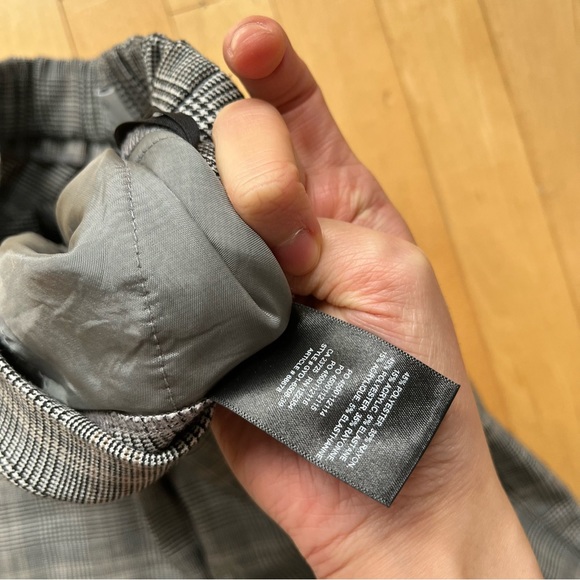 Babaton Cohen Grey Plaid Pant - Picture 5 of 5